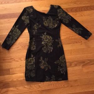 S Bodycon Wilfred Dress in Vintage Floral Print